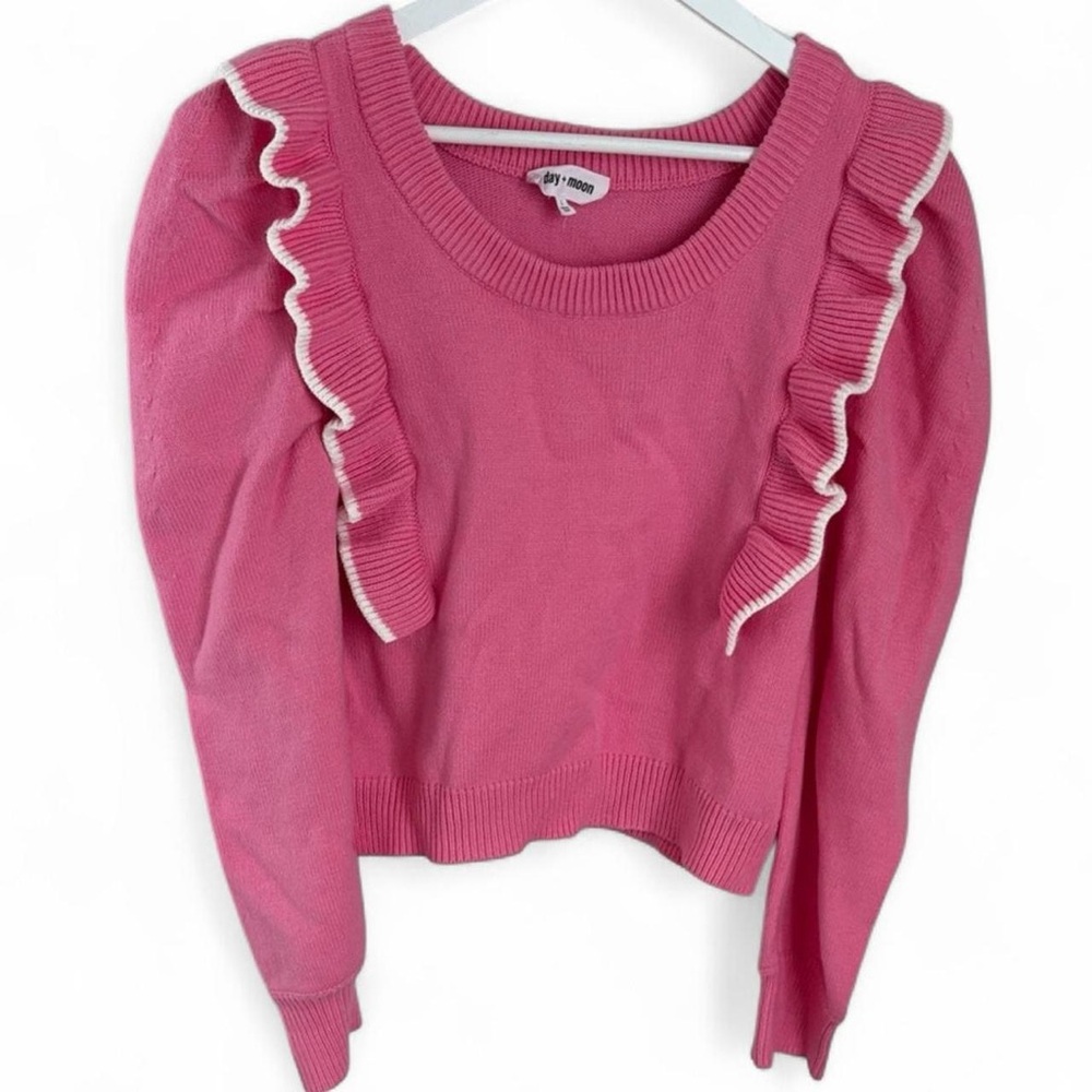 Day + Moon Ruffle Sweater - Picture 6 of 14